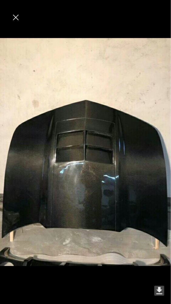 Camaro Zl1 carbon fiber hood - 1