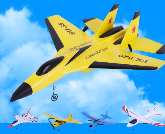 airplane plane Glider fighter - 4