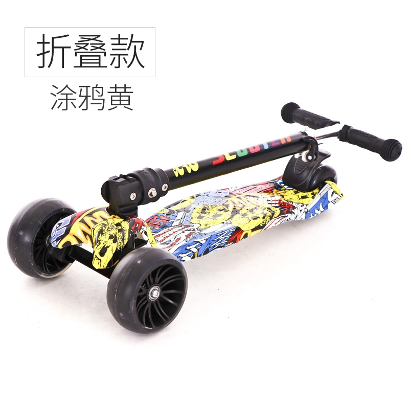 Children scooter car drift 3 whe - 2