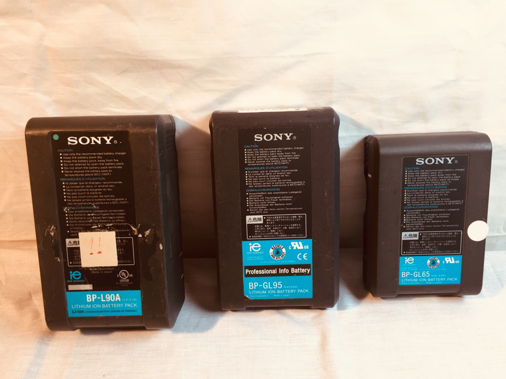 Sony Battery BP-L & BP GL Series. - 1
