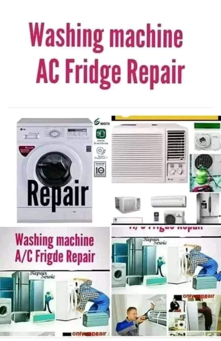 A.C FRIDGE WASHING MACHINE REPAI - 1