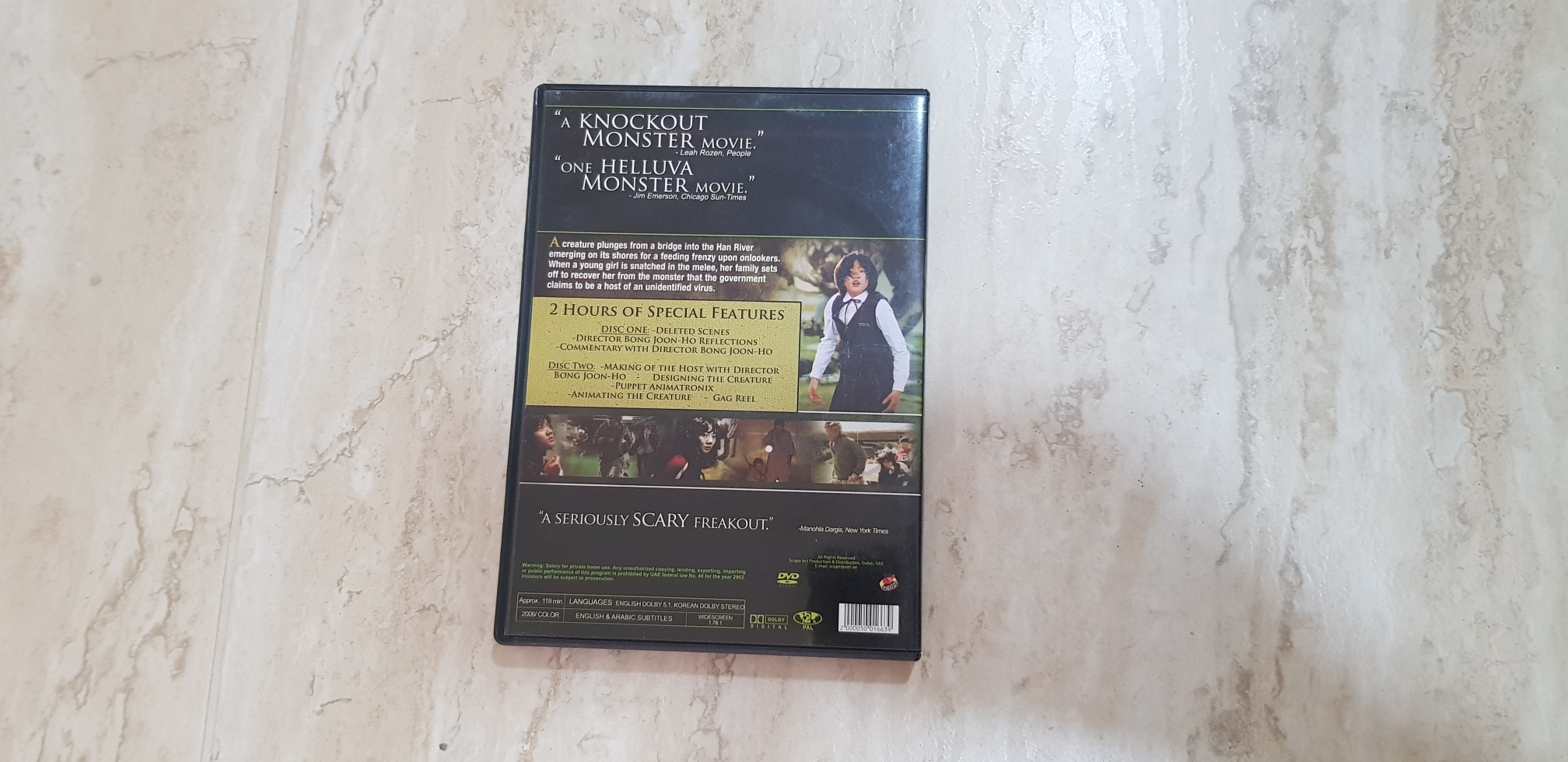 The Host- DVD movie- Original Co - 6