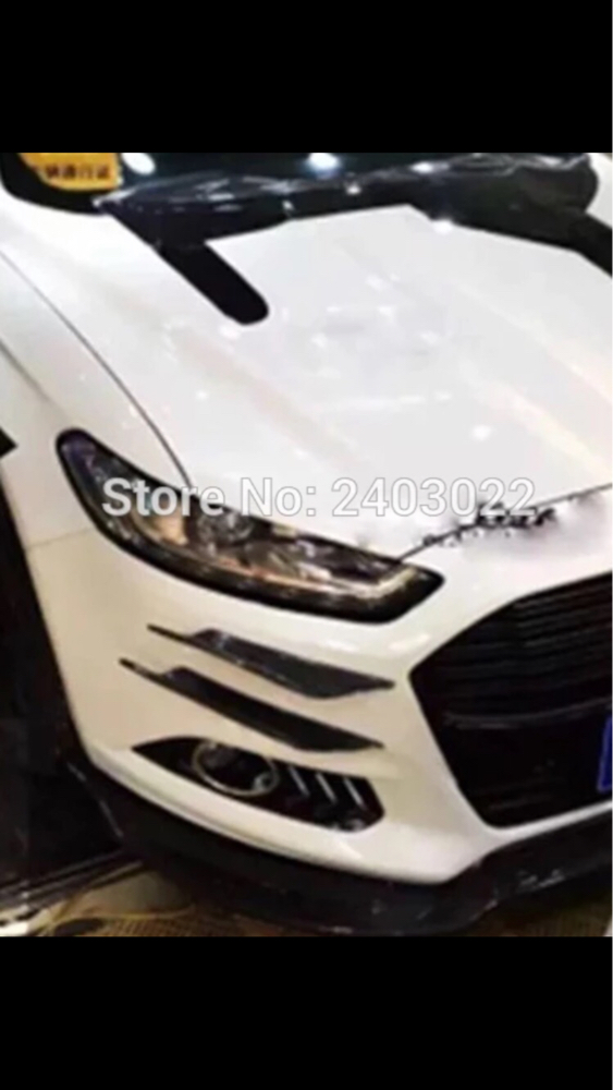 Bumper canards carbon fiber  - 3