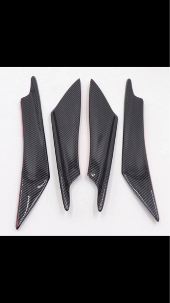 Bumper canards carbon fiber  - 2