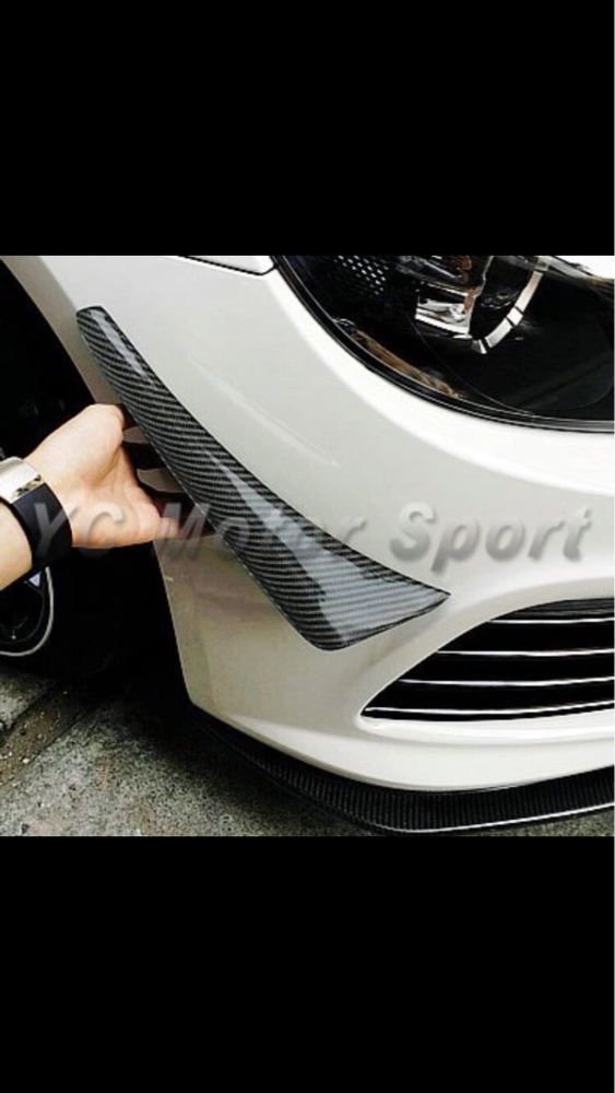 Bumper canards carbon fiber  - 4