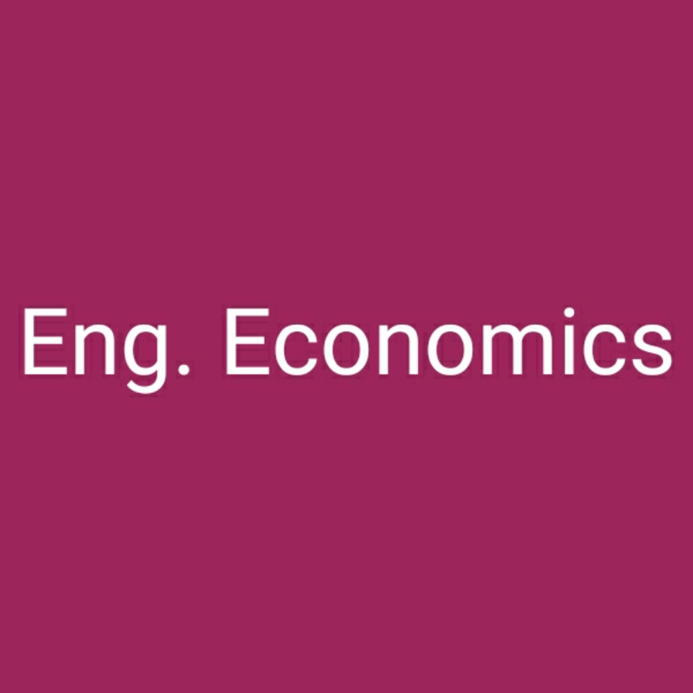 Engineering Economics - 1