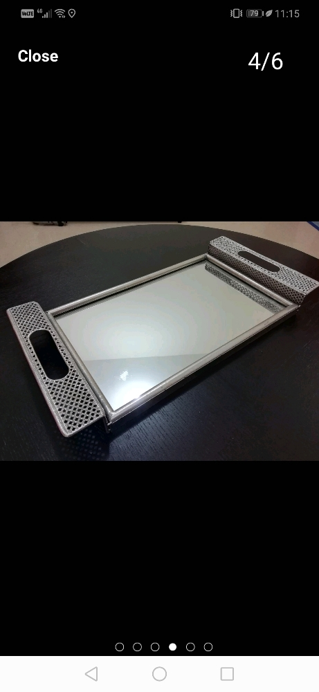 LUXURY METAL MIRROR DECORATIVE T - 1