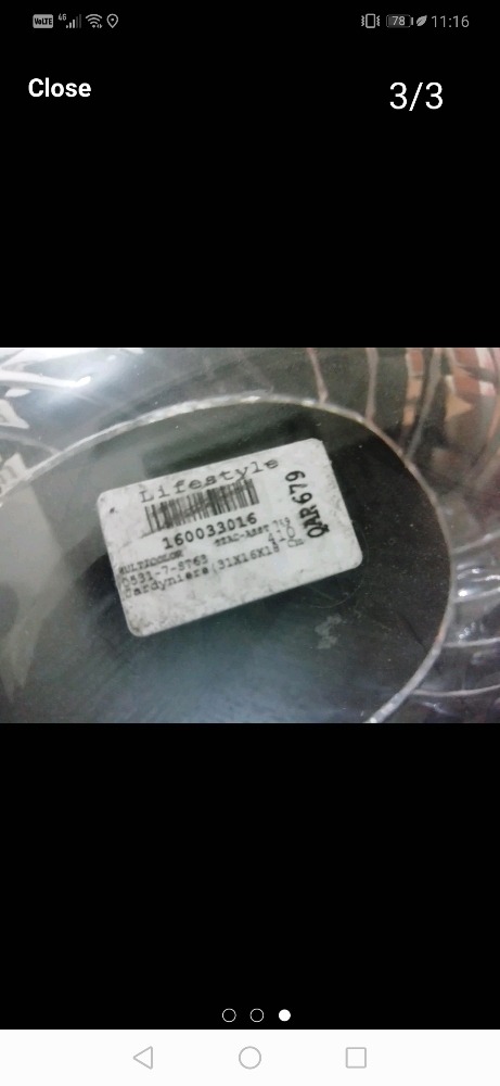 VERSACE DECORATIVE CRYSTAL BOWL - 3