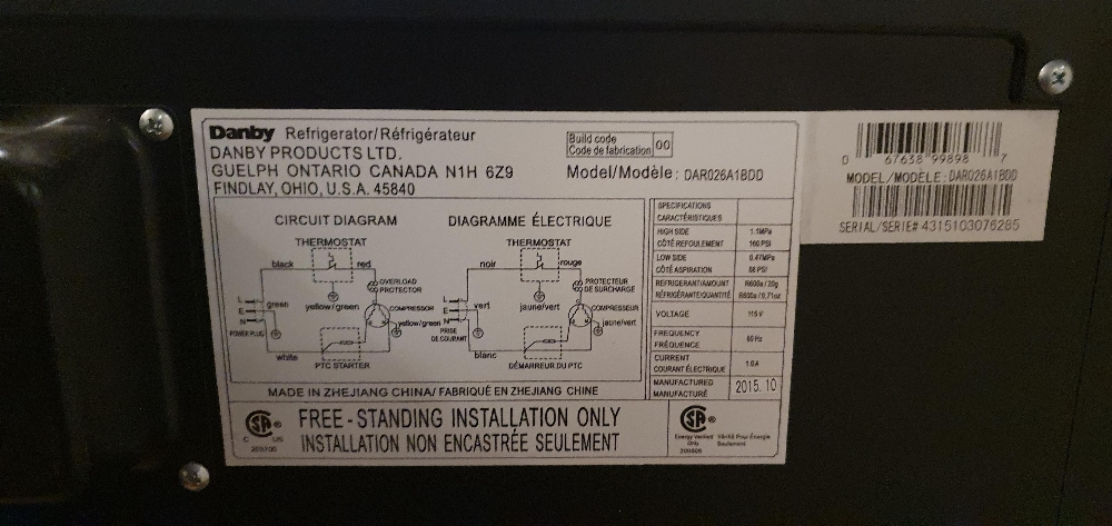 AC 110-volt fridge  RV or Boat - 7