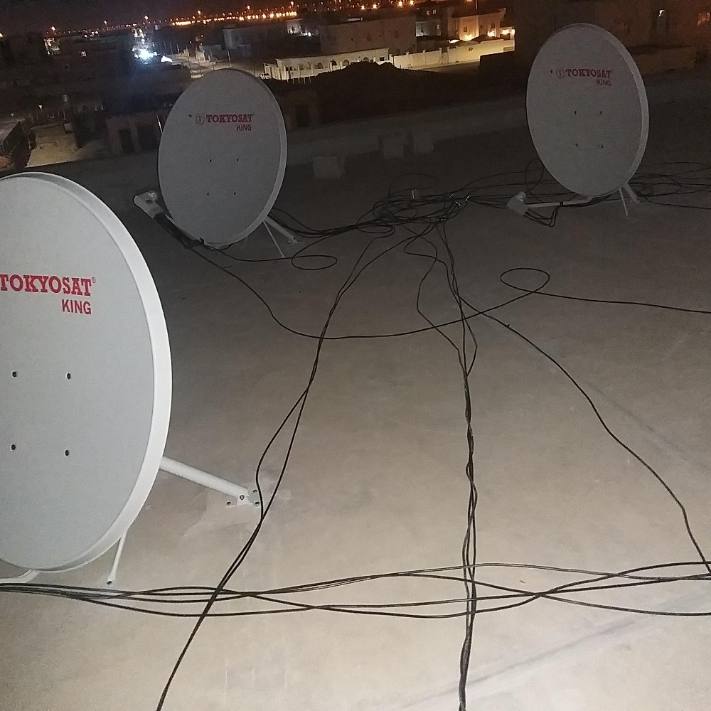 Satellite and Internet work - 8