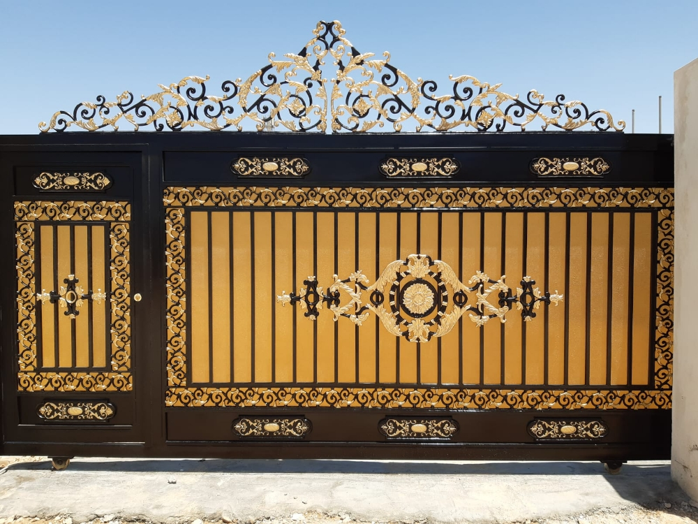 iron doors. steel work - 5