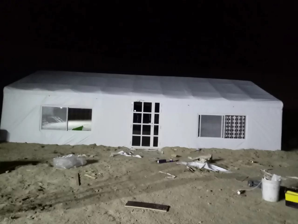 Tent Ahadi for silane beach 7/15 - 1