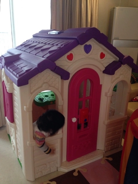 Toy plastic big house play house - 5