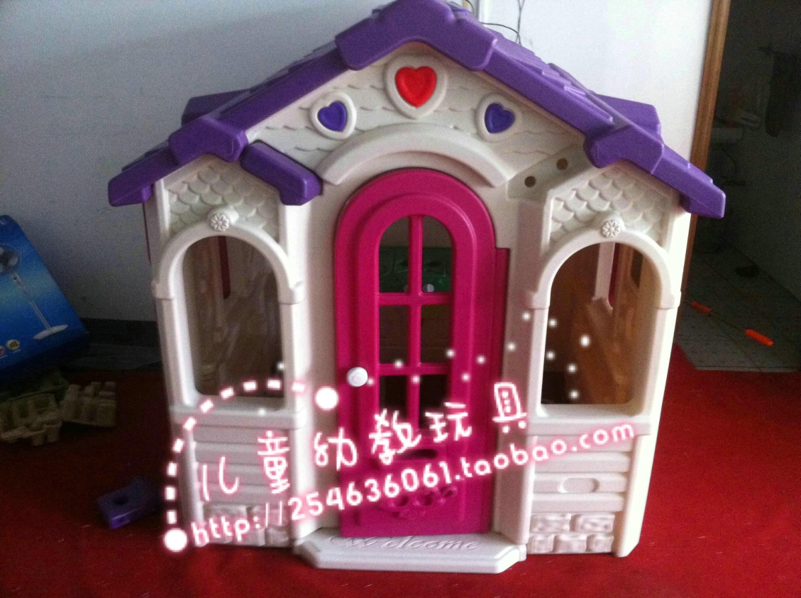 Toy plastic big house play house - 6