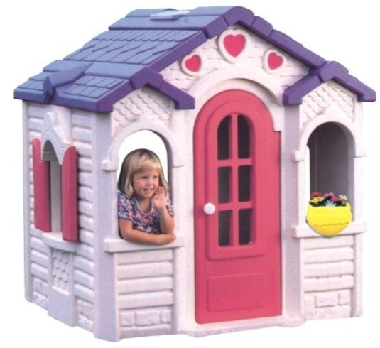 Toy plastic big house play house - 1