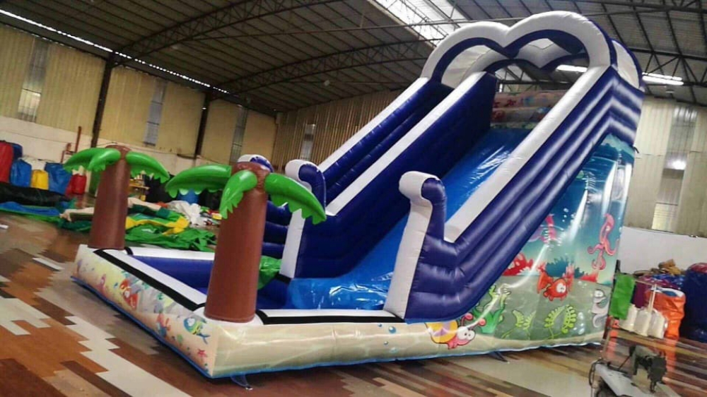 فرصة جديدة نطاطيات مع بركة سباحة - 5