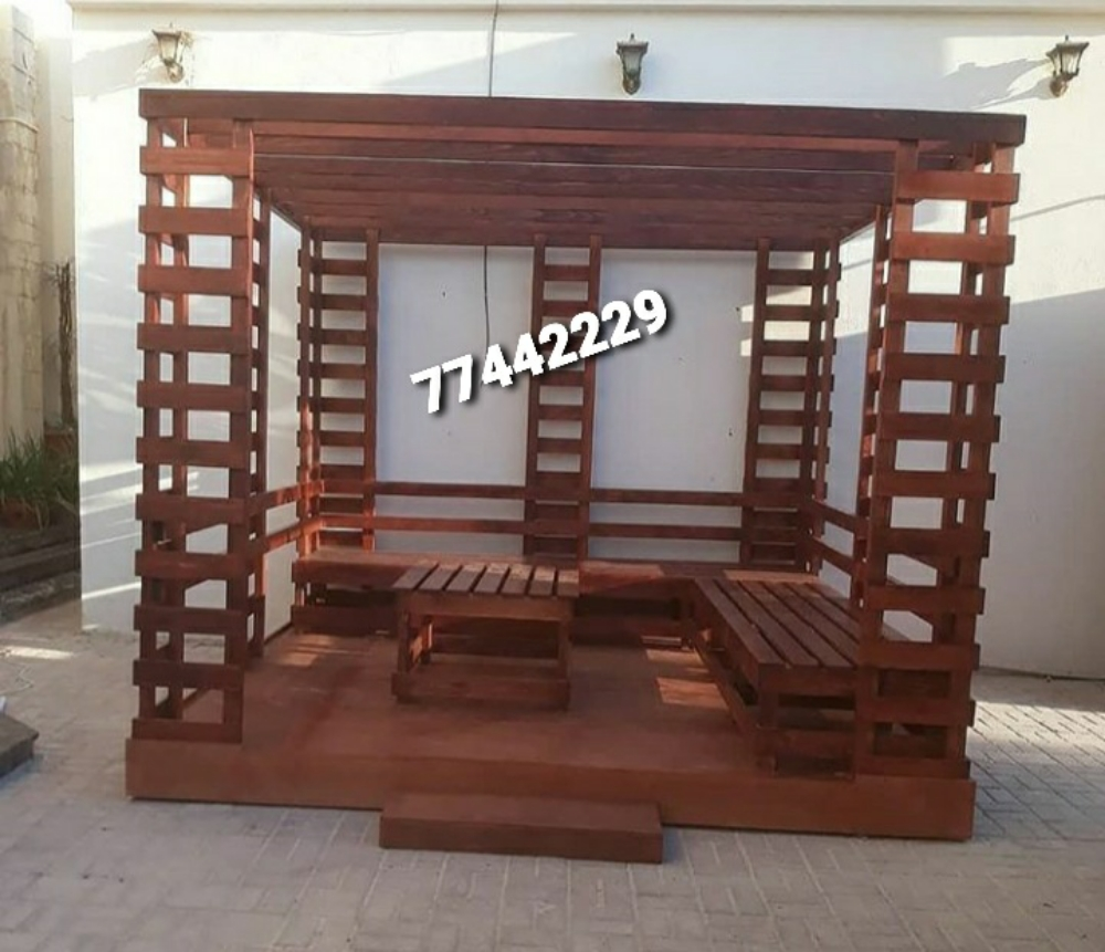 مظلات خشبية - 3