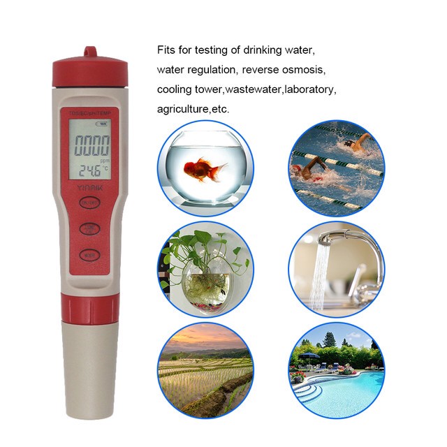 PH/TDS/EC/TEMP Digital Meter - 3