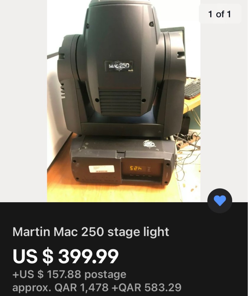 Martin 250 professional DG light  - 11