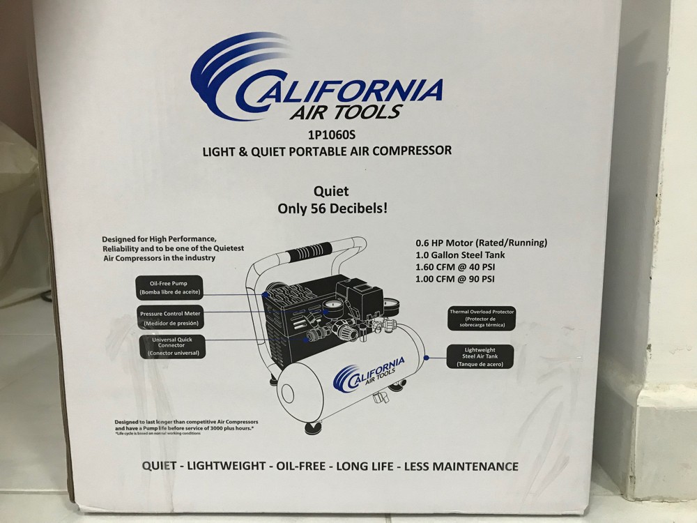 California quite air compressor - 1