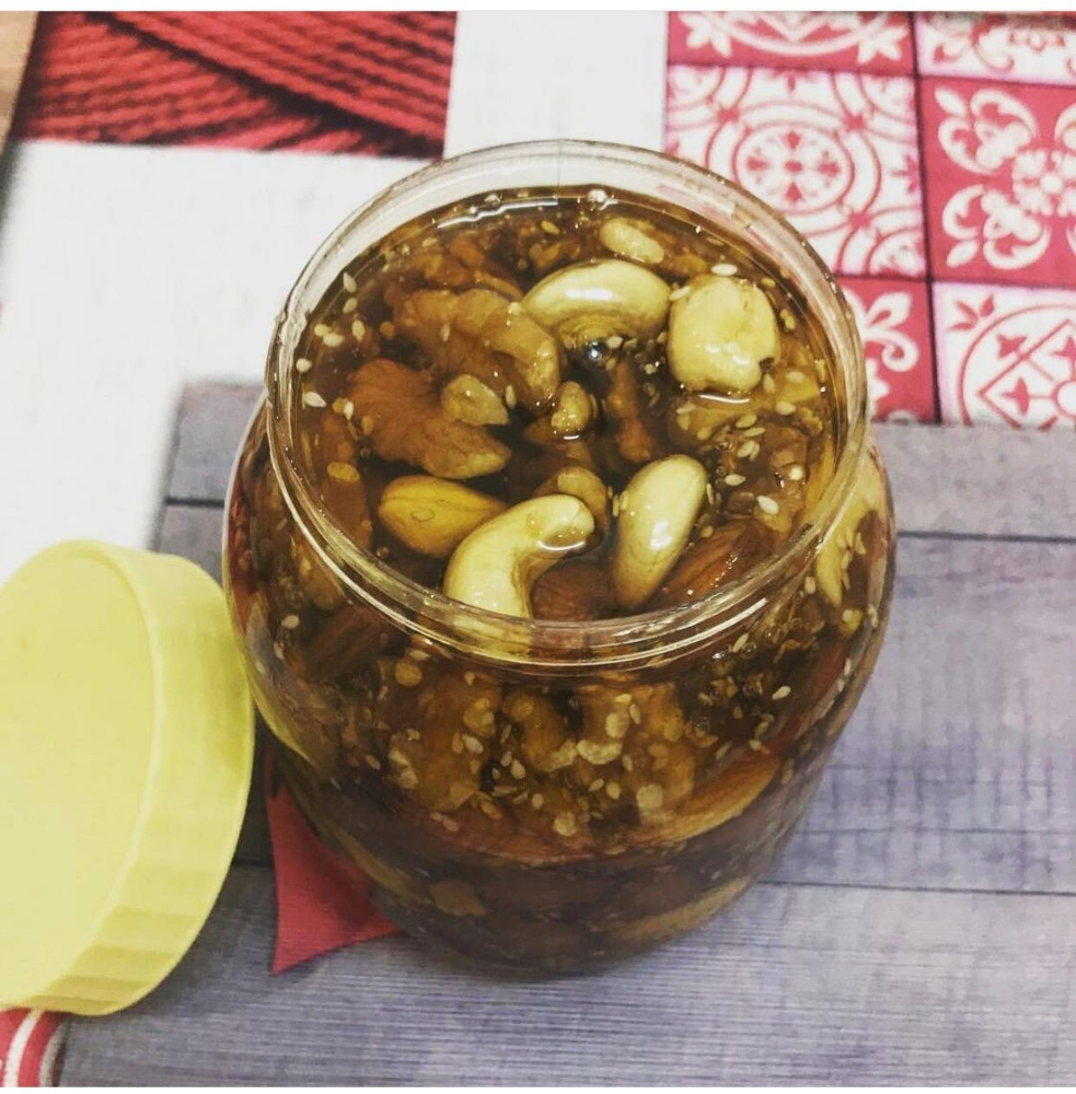 عسل التسمين بالمكسرات سريع المفعو - 2