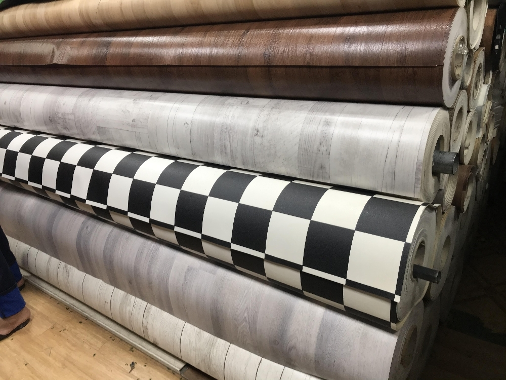 floor covering vinyl - 1