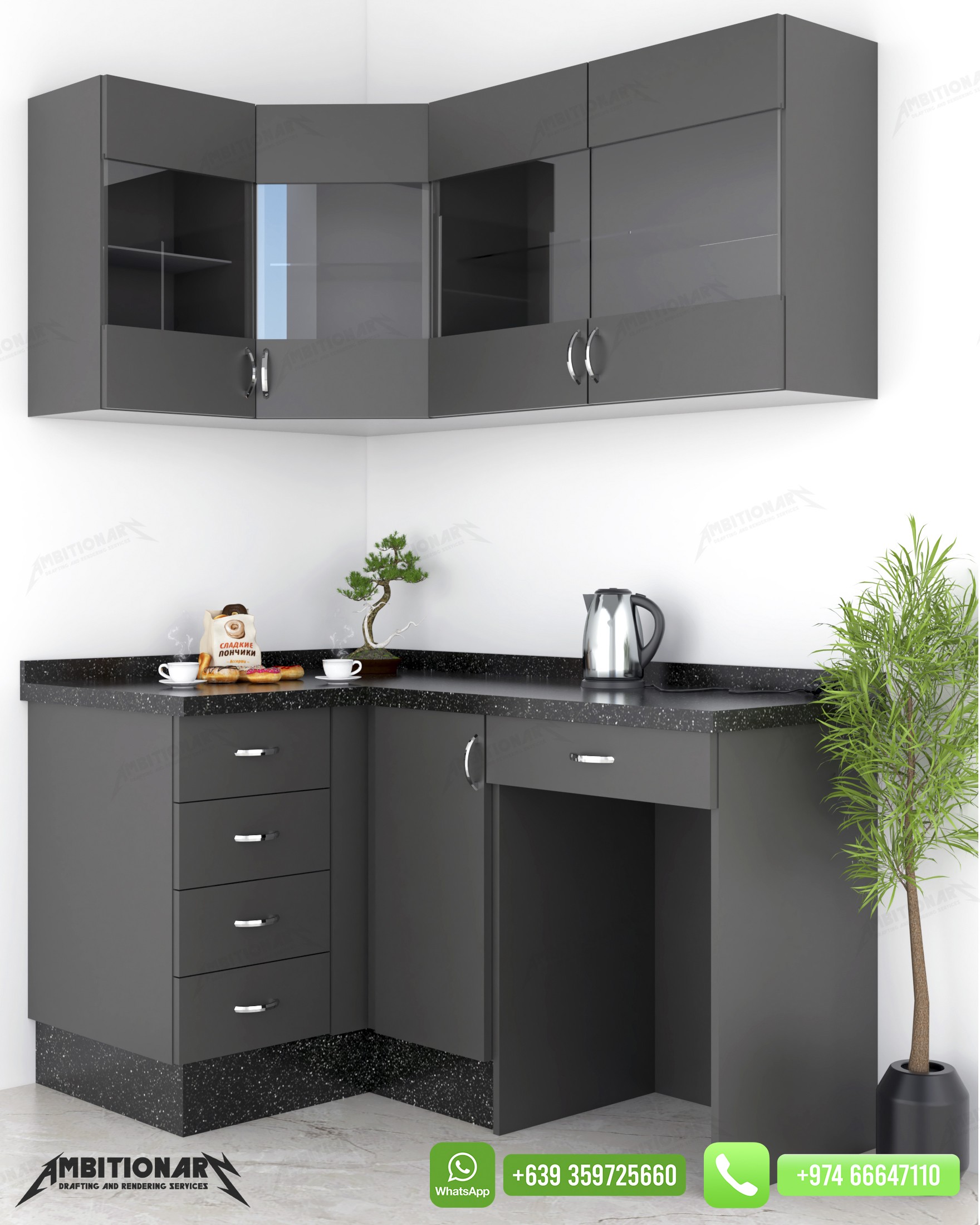 2D CAD DRAFTING & 3D RENDERING - 8