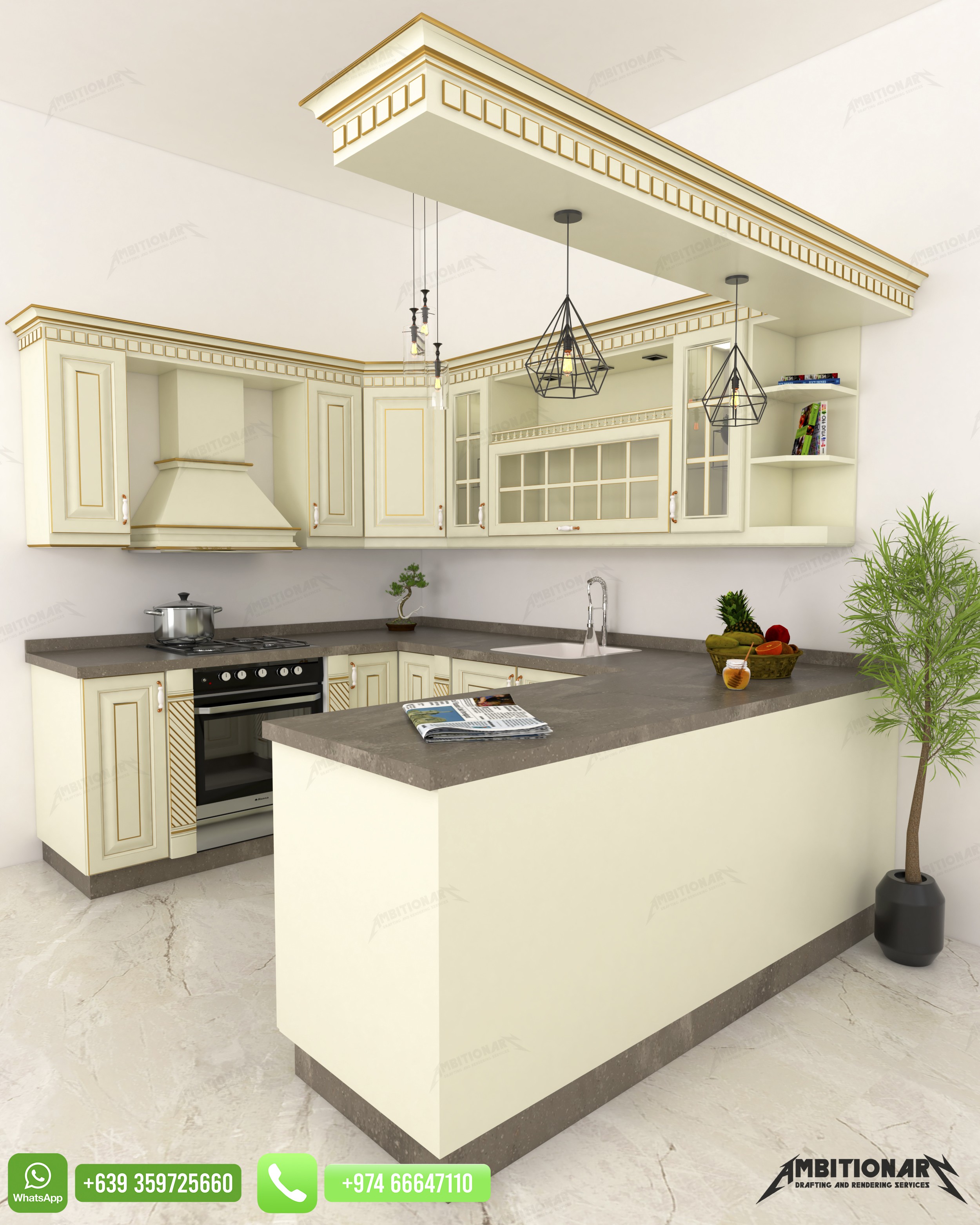 2D CAD DRAFTING & 3D RENDERING - 6