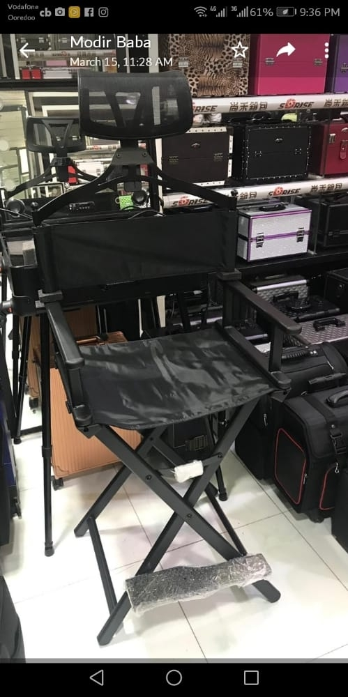 director chair with stand. - 1