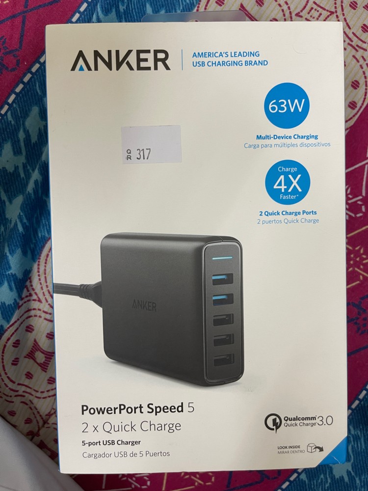 Anker 63 W Multi-Device Charging - 1
