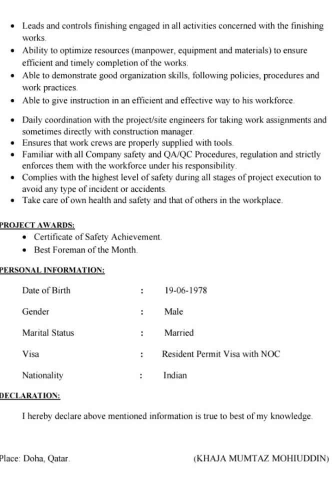 Civil Foreman - 2