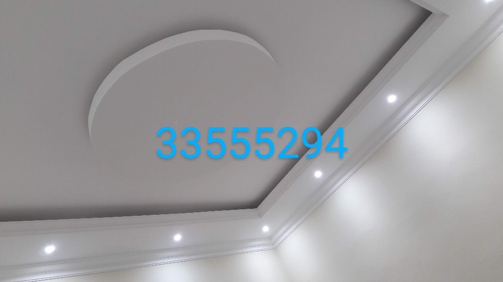Gypsum decor and printing work - 12