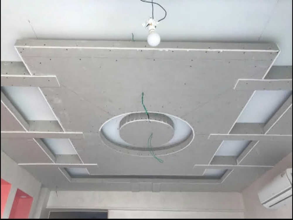 Gypsum decor and printing work - 8