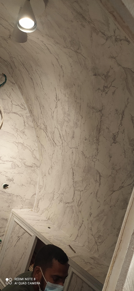 waterproof pvc fixing in bathroom - 6