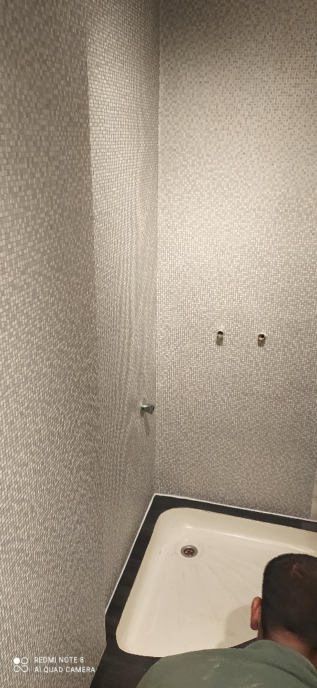 waterproof pvc fixing in bathroom - 8