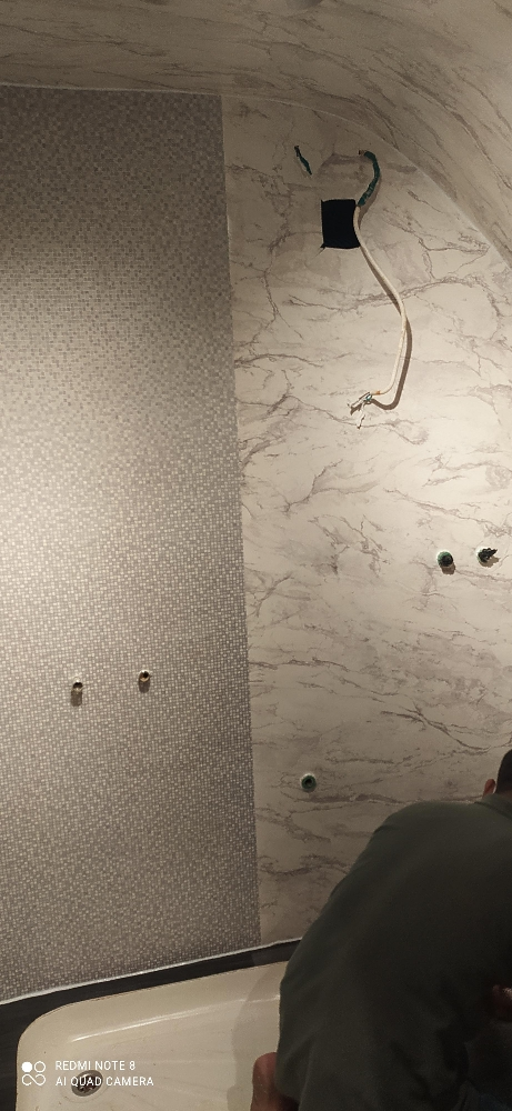 waterproof pvc fixing in bathroom - 11