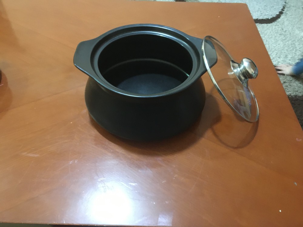 طاجين فخار اسود نوعية ممتازة  - 2