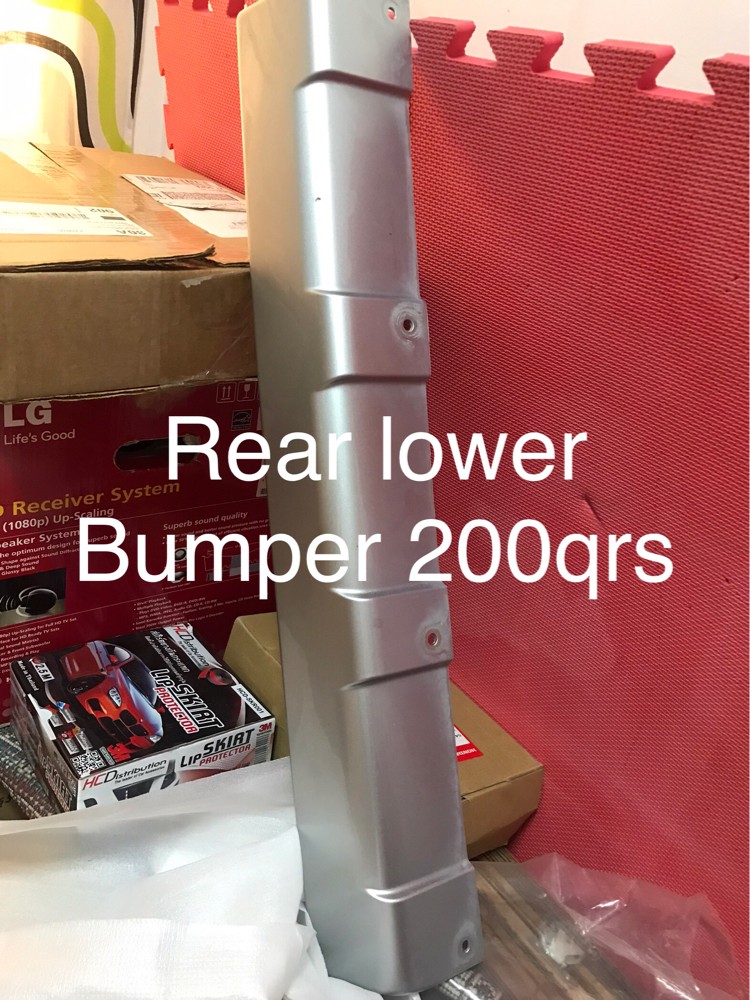 rear lower bumper cover for fj - 1