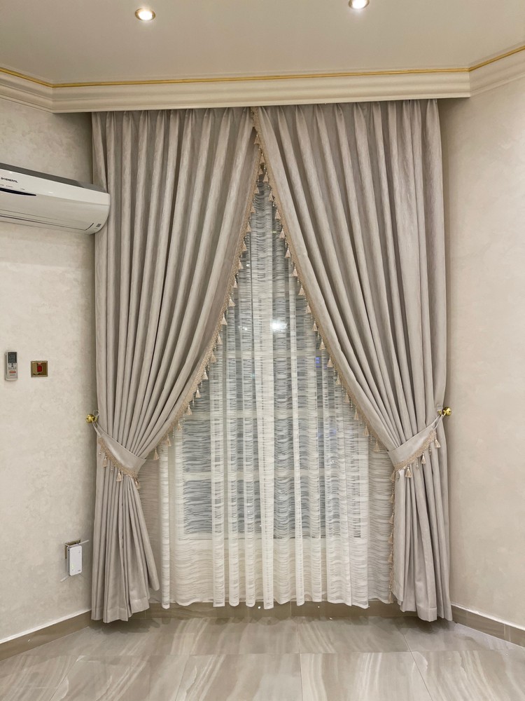 sofa and curtain  - 7