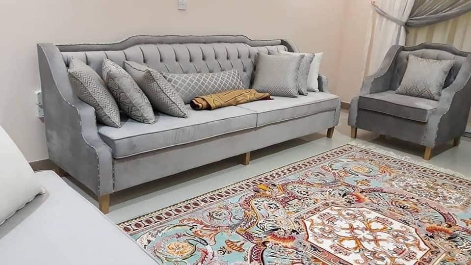 sofa and curtain  - 3
