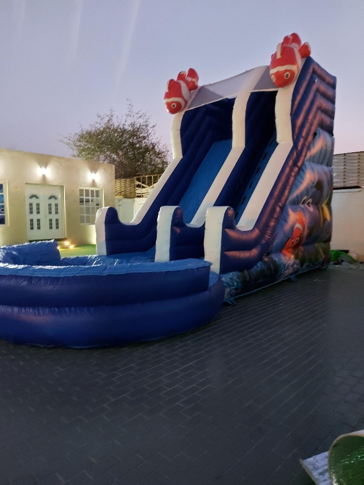 للايجار نطاطيات وزخلقيات  مع بركة - 4