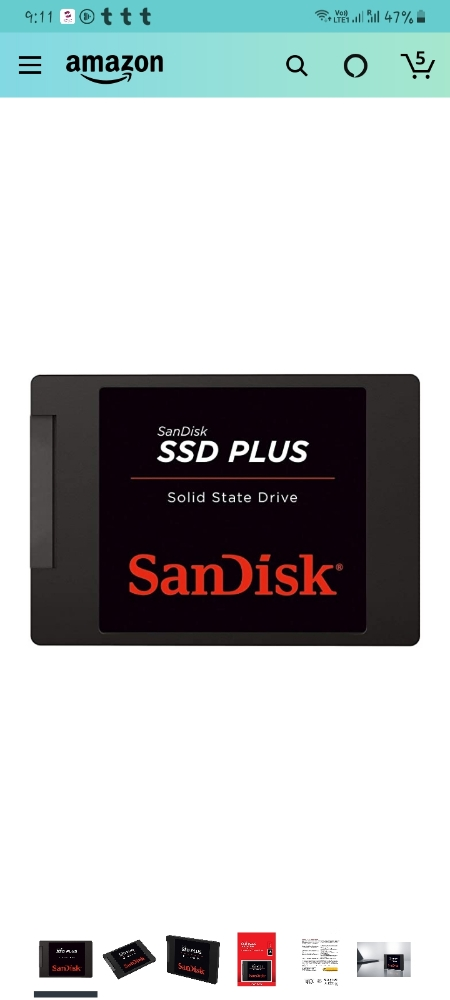 new sealed ssd hard drive - 2