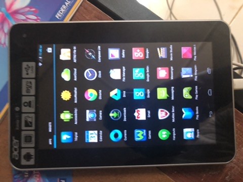 Acer iconia B1 3G tab - 3