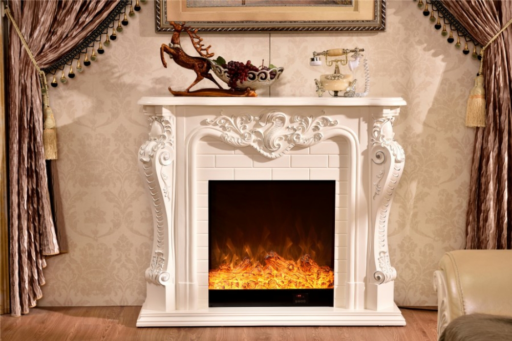 Fireplace with Table - 2