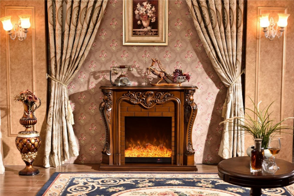 Fireplace with Table - 3