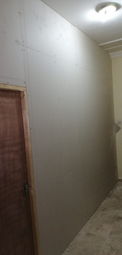 Gypsum board work - 7