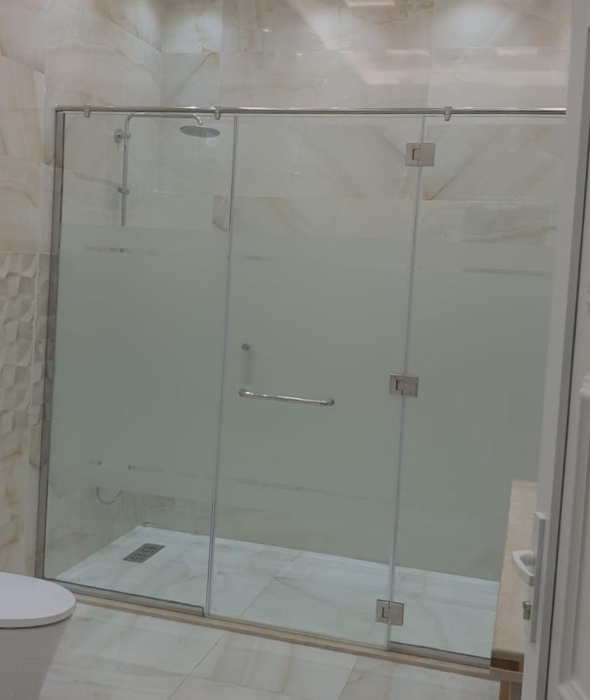 shower glass door - 1