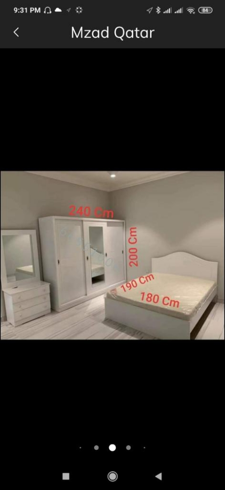 Bed and bedroom set available - 9