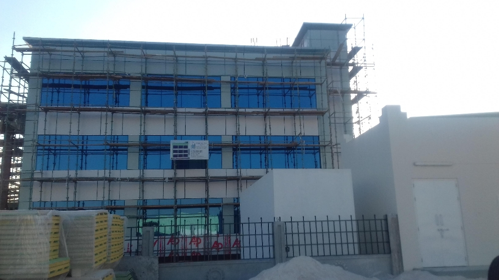 ACP cladding and steel work - 1