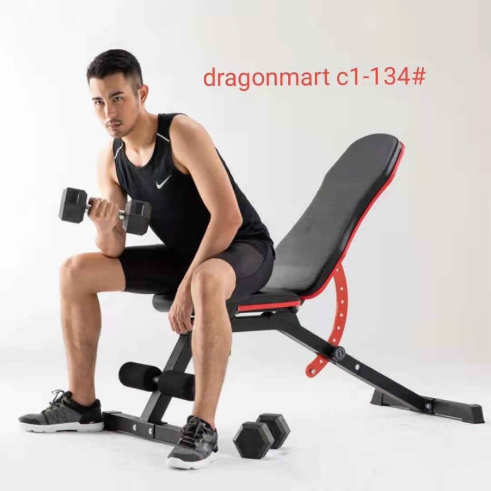 Weight lifting bench adjustable f - 1